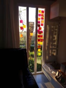 Post-its aan het einde van de vakantie