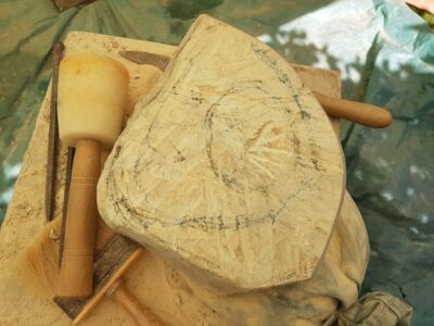 Beeldhouwen 2018 stap 3