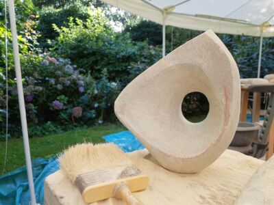 Beeldhouwen 2018 stap 6