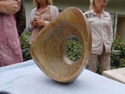 Beeldhouwen 2018 laatste stap