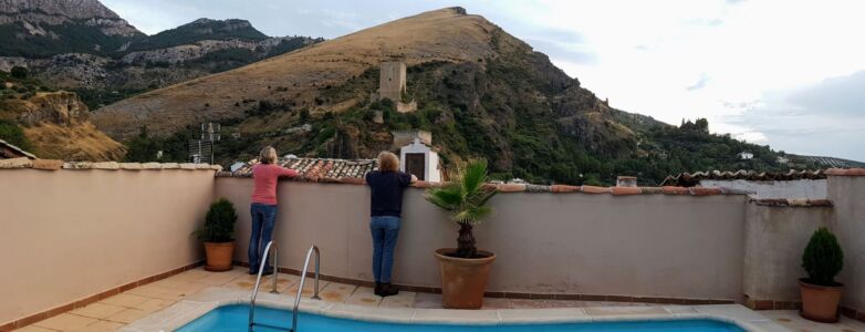 Uitzicht vanuit appartement